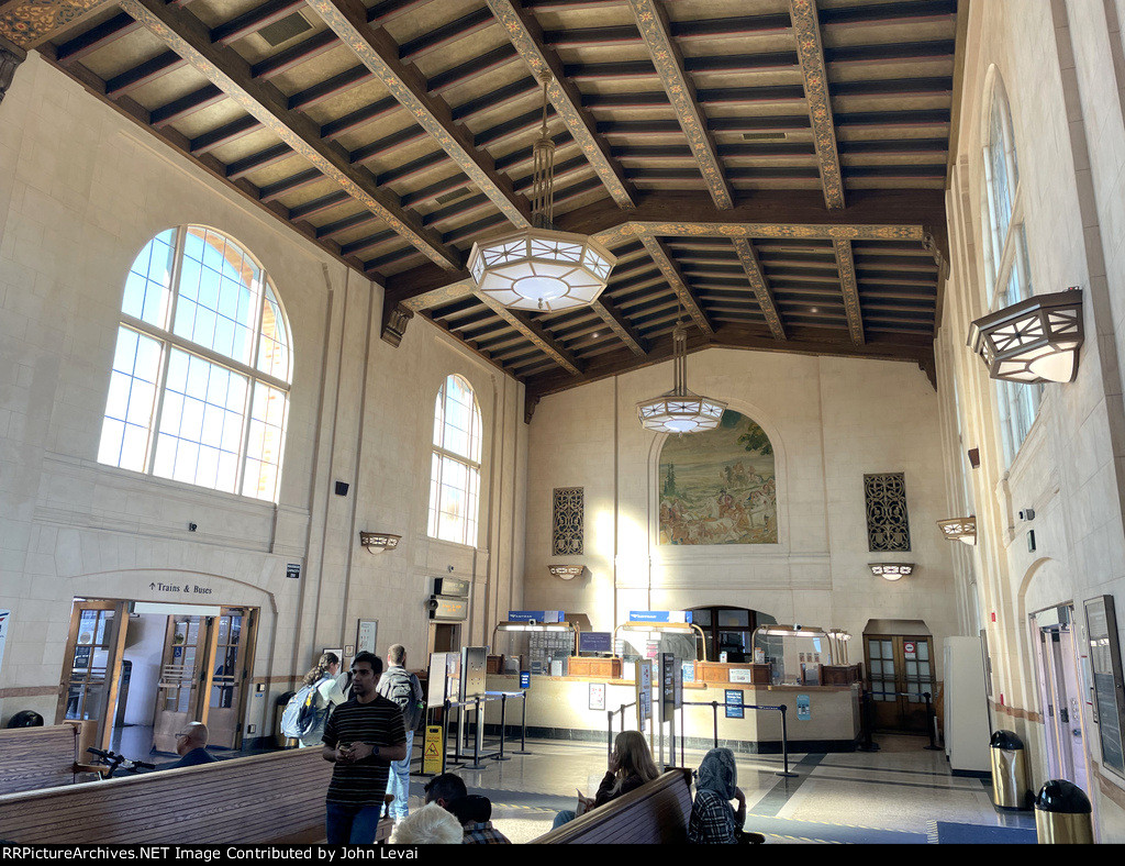 Interior of San Jose Diridon Station